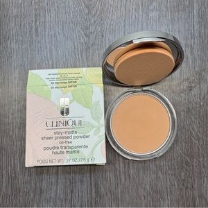 Clinique Stay-matte Sheer Pressed Powder Oil Free 03 Stay Beige 7.6g